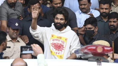 Allu Arjun released on bail from Hyderabad prison in Pushpa 2 screening death case