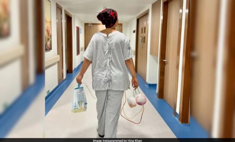 Amid Cancer Battle, Hina Khan Shares Pic From Hospital: "Walking Through These Corridors Of Healing"