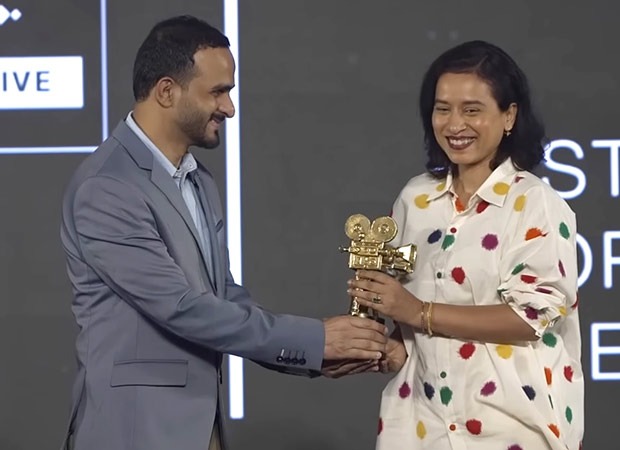 Bollywood Hungama India Entertainment Awards 2024: Tillottama Shome’s iconic speech sparks applause; criticizes FFI’s “Indian women are a strange mix of submission and dominance” claim 2024 : Bollywood News - Bollywood Hungama