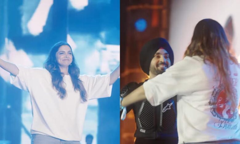 Deepika Padukone wins hearts as she joins Diljit Dosanjh at Bengaluru concert