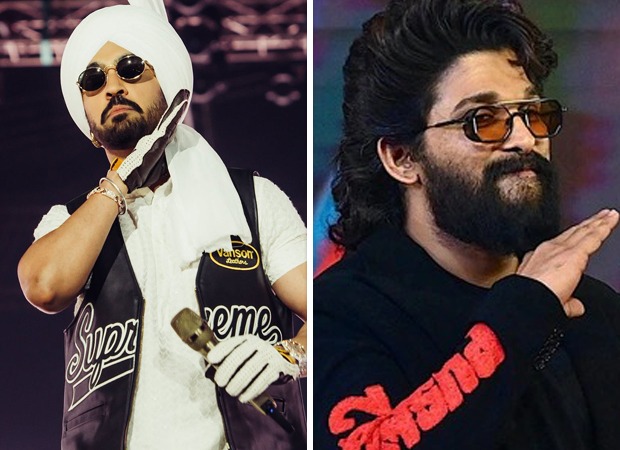Diljit Dosanjh praises Allu Arjun, recreates iconic Pushpa dialogue ‘Jhukega Nahi’ at Dil-Luminati concert : Bollywood News - Bollywood Hungama