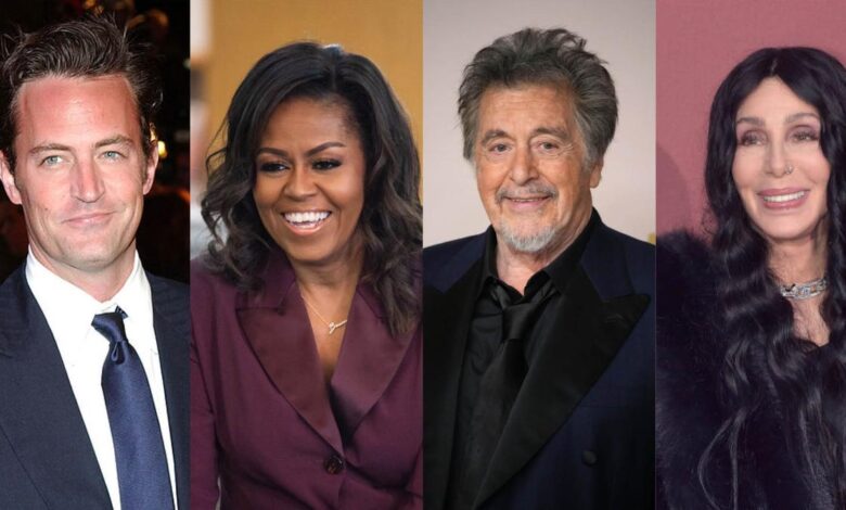 Golden age of the celebrity memoir: from Prince Harry to Al Pacino, Pamela Anderson and Michella Obama