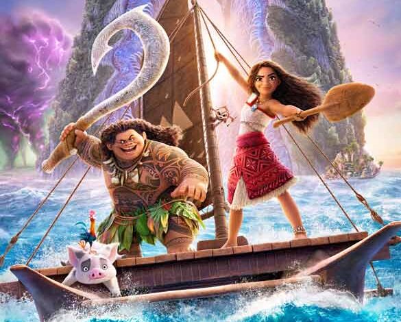 Moana 2 (English) Movie Review: MOANA 2 has its share of funny and emotional moments