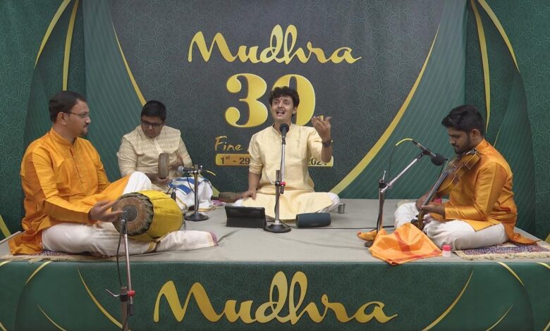 Niranjan Dindodi wove a rich tapestry of ragas