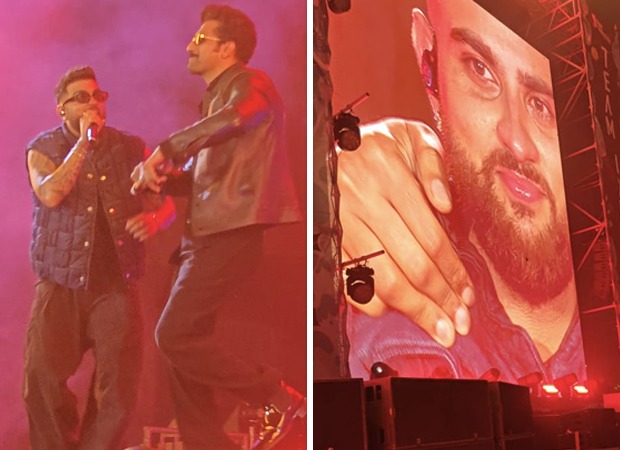 Tears, cheers and Tauba Tauba: Vicky Kaushal makes Karan Aujla teary-eyed with heartfelt praise at Mumbai concert : Bollywood News - Bollywood Hungama