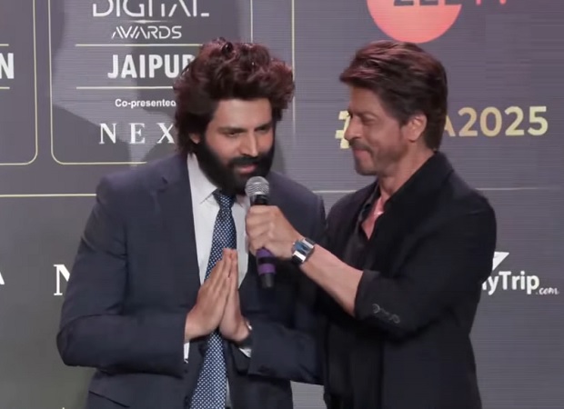 25th IIFA Awards press conference: Shah Rukh Khan shares major update about King; gives fun hosting lessons to Kartik Aaryan : Bollywood News - Bollywood Hungama