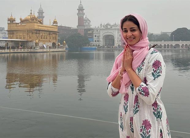 Ananya Panday showcases her spiritual side as she visits Amritsar temple : Bollywood News - Bollywood Hungama