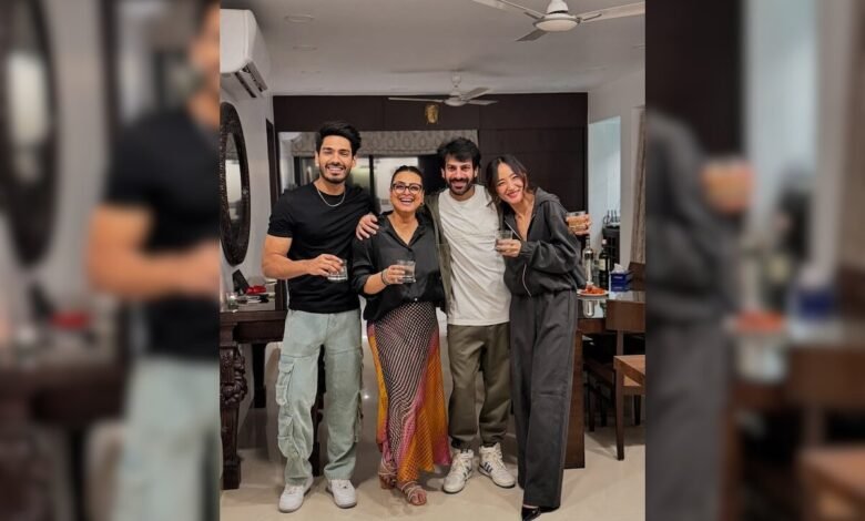 Bigg Boss 18 Reunion: Karan Veer Mehra Poses With Chum Darang, Shilpa Shirodkar, And Digvijayee Rathee