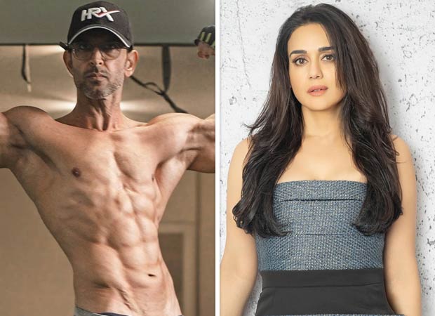 Hrithik Roshan flaunts his dream physique, Preity Zinta calls it “Wowee”: “This year I’m going for the real thing” : Bollywood News - Bollywood Hungama