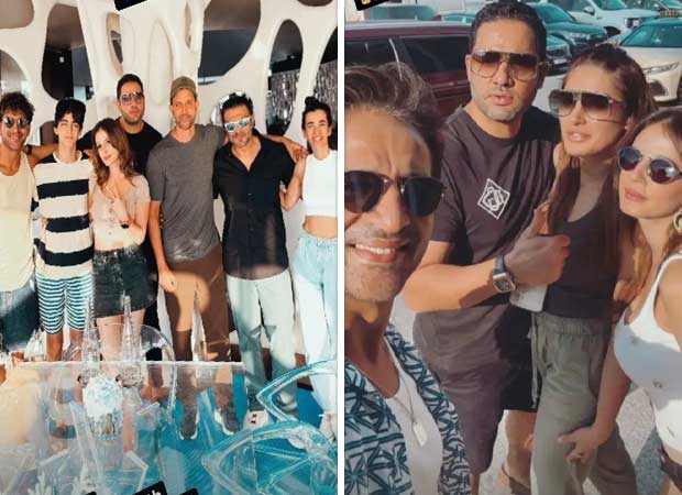 Hrithik Roshan to ring in New Years in Dubai with girlfriend Saba Azad, childhood friend Uday Chopra, ex-wife Sussanne Khan and others : Bollywood News - Bollywood Hungama