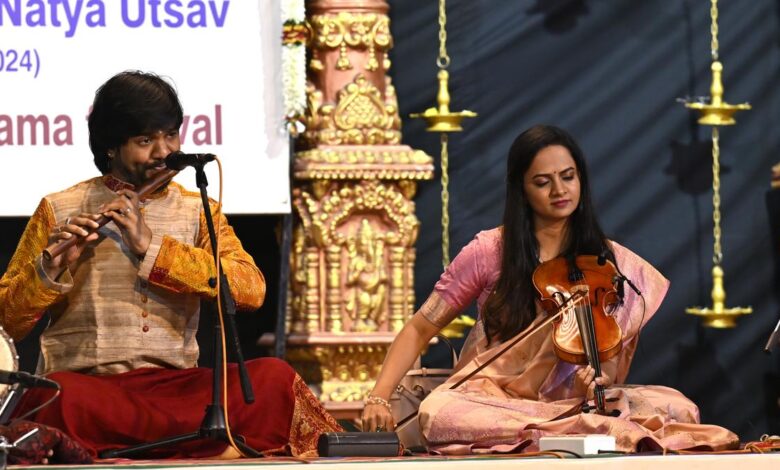 JA Jayant and Nandini Shankar’s flute and violin jugalbandi hit all the high notes