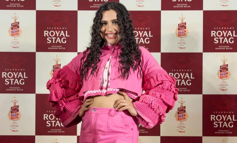 Nikita Gandhi will be a part of Seagram’s Royal Stag BoomBox