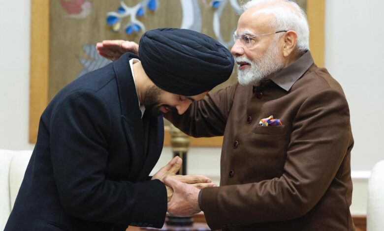 PM Modi meets singer-actor Diljit Dosanjh, calls him ‘multifaceted’