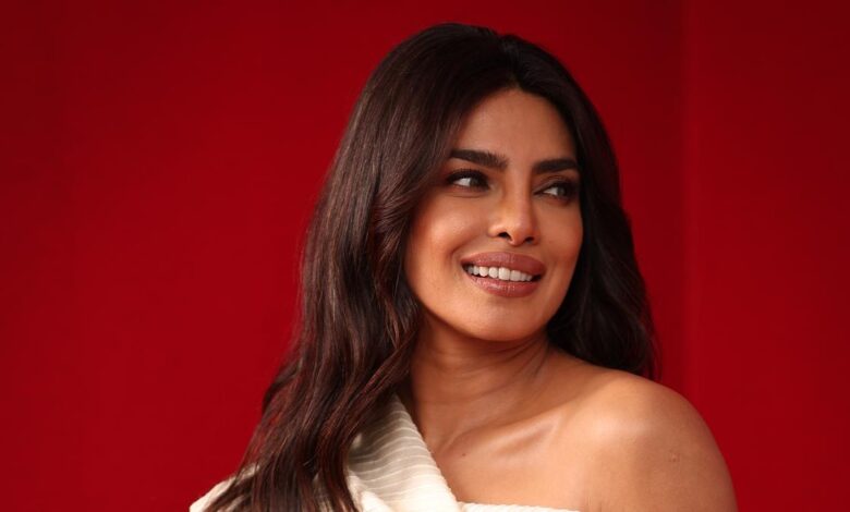 Priyanka Chopra offers prayers at Chilkur Balaji Temple ahead of start of her speculative film with SS Rajamouli