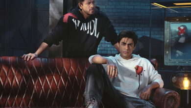 Shah Rukh Khan and Aryan Khan leave fans mesmerized as they drop new pic from their DYAVOL photoshoot : Bollywood News - Bollywood Hungama