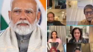 PM Narendra Modi virtually interacts with Amitabh Bachchan, Shah Rukh Khan, Diljit Dosanjh at WAVE Summit : Bollywood News - Bollywood Hungama