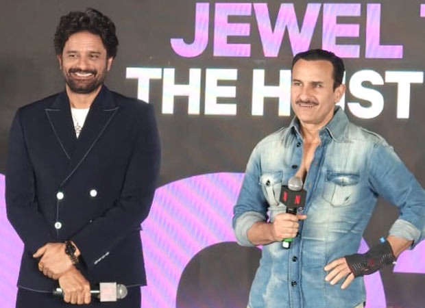 BREAKING: Saif Ali Khan makes his first rocking appearance after stabbing incident at ‘Next On Netflix 2025’ event; unveils teaser of Jewel Thief – The Heist Begins : Bollywood News - Bollywood Hungama