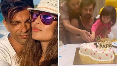 Bipasha Basu hosts intimate birthday bash for Karan Singh Grover along with daughter Devi : Bollywood News - Bollywood Hungama
