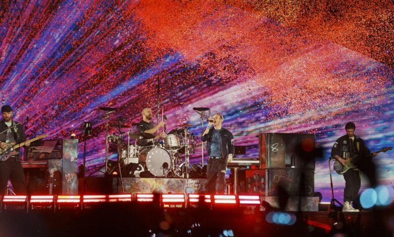 Coldplay surpasses Taylor Swift’s Eras Tour as most-attended concert tour of all time