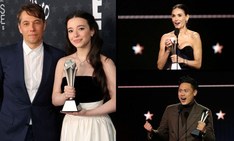 Critics Choice Awards 2025 winners: ‘Anora’ takes top prize, ‘Wicked’, ‘The Substance’, and ‘Emilia Perez’ also shine