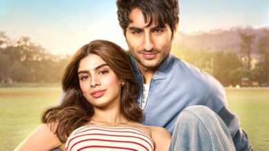 Nadaaniyan FIRST Look: Ibrahim Ali Khan makes his debut alongside Khushi Kapoor in a thrilling tale on the magic of first love : Bollywood News - Bollywood Hungama