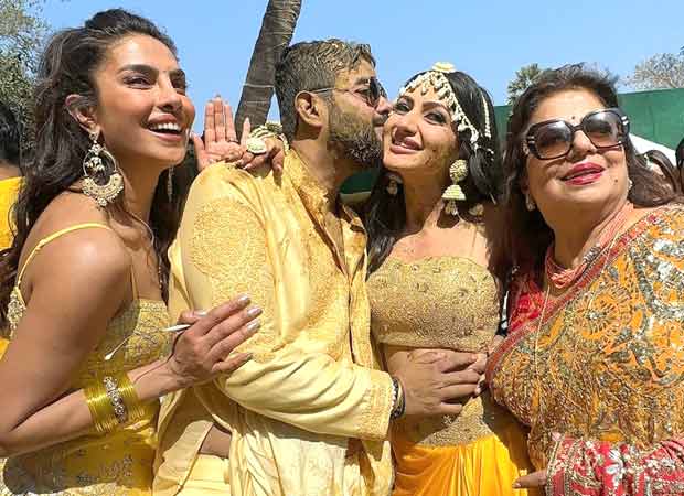 Priyanka Chopra drops glimpses of Siddharth Chopra’s Haldi: From dancing on Punjabi beats to ‘Say Na Say Na’, the bride and groom rejoice these festivities : Bollywood News - Bollywood Hungama