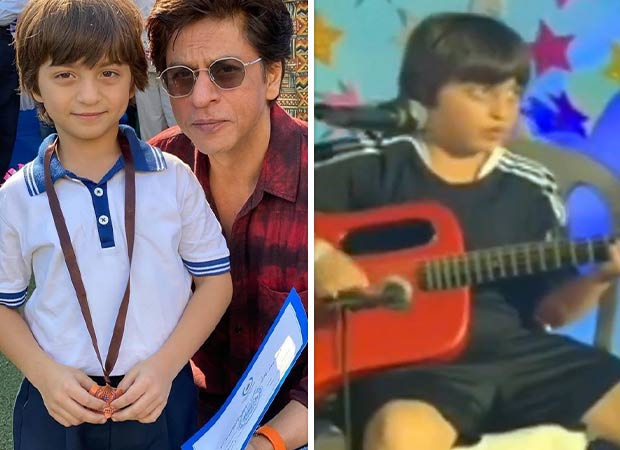 Shah Rukh Khan and Gauri Khan’s son AbRam Khan leaves fans enthralled with his guitar performance; watch : Bollywood News - Bollywood Hungama