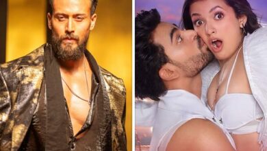 Tiger Shroff joins debutants Shushant Thamke and Jaanyaa Joshi for ‘Beautiful Sajna’ dance from Pintu Ki Pappi; watch : Bollywood News - Bollywood Hungama