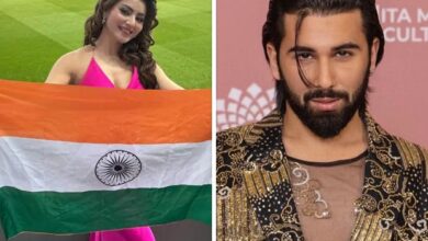 Urvashi Rautela and Orry set the stage on fire with ‘Dabidi Dibidi’ at India vs Pakistan match at ICC Champions Trophy : Bollywood News - Bollywood Hungama