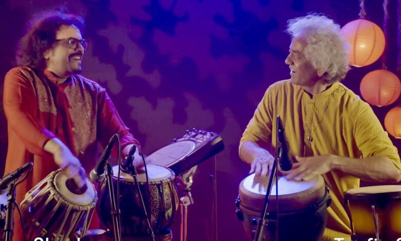 A sound experiment with the tabla and djembe