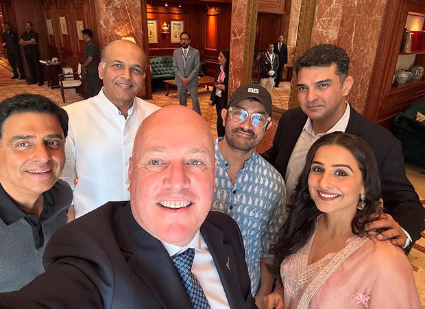 Aamir Khan, Vidya Balan, Siddharth Roy Kapur, Ronnie Screwvala, and Ashutosh Gowariker meet New Zealand PM Christopher Luxon : Bollywood News - Bollywood Hungama