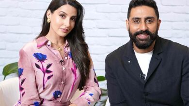 Abhishek Bachchan applauds Nora Fatehi in Be Happy; says, “She is going to be one of the finest actresses in this industry” : Bollywood News - Bollywood Hungama