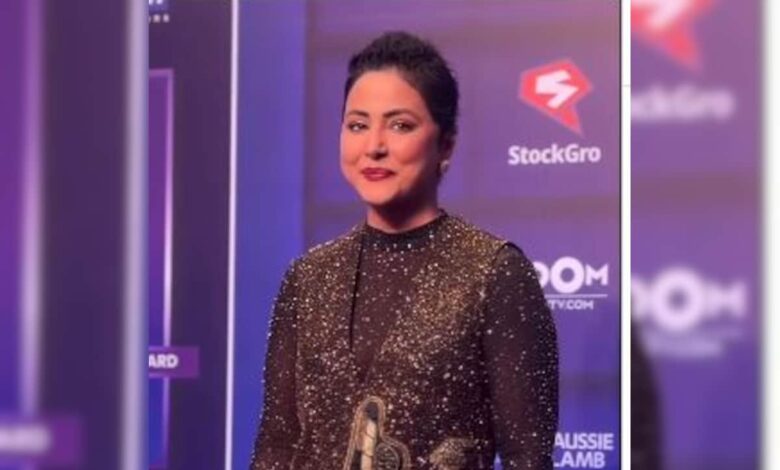 Amid Cancer Battle, Hina Khan Skips Wearing Wig, Sports Her Real Hair