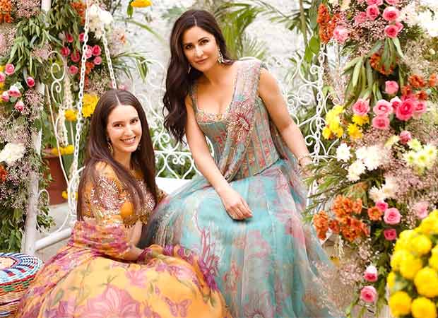 Floral Fantasy: Isabelle Kaif radiates elegance in yellow; Katrina Kaif stuns in blue : Bollywood News - Bollywood Hungama