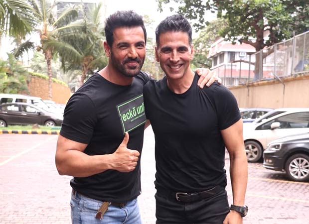 John Abraham drops MAJOR hint at a possible reunion with Akshay Kumar; says “We are having conversations” : Bollywood News - Bollywood Hungama