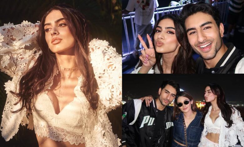 Khushi Kapoor, Ibrahim Ali Khan take the ‘Nadaaniyan’ craze to Lollapalooza in Mumbai