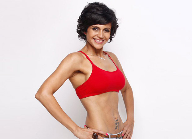 Mandira Bedi flaunts her ‘latest art work’ – a pair of hand-painted sneakers! : Bollywood News - Bollywood Hungama