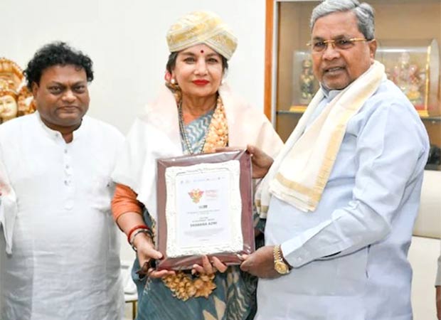 Shabana Azmi honoured with Lifetime Achievement Award and a cheque of Rs 10 lakh at Bengaluru Film Festival 10 : Bollywood News - Bollywood Hungama