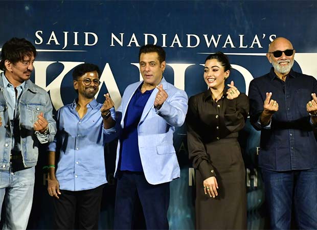 Sikandar trailer launch: Salman Khan-Rashmika Mandanna’s Korean heart pose wins hearts; Salman says “She reminds me a lot of me! I mean younger me” : Bollywood News - Bollywood Hungama