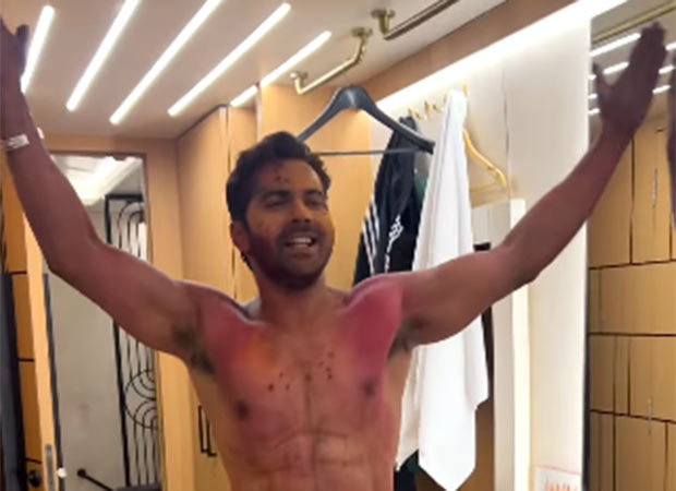 Varun Dhawan sends colourful Holi wishes from the sets of Sunny Sanskari Ki Tulsi Kumari, watch : Bollywood News - Bollywood Hungama
