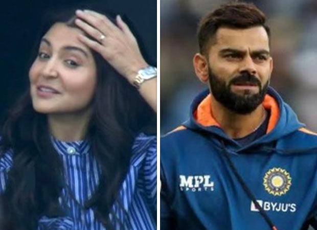 Watch: Anushka Sharma REACTS as Virat Kohli gets out for 11 in India vs New Zealand match 11 : Bollywood News - Bollywood Hungama