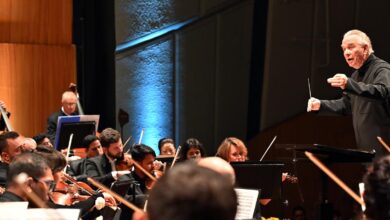 What brought renowned British conductor Sir Mark Elder to India?