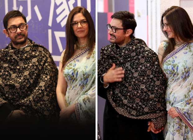 Aamir Khan and Gauri Spratt make first official appearance together in China; see pics : Bollywood News - Bollywood Hungama