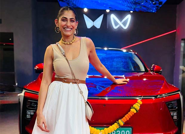Kubbra Sait drives into sustainability with her first Electric vehicle : Bollywood News - Bollywood Hungama
