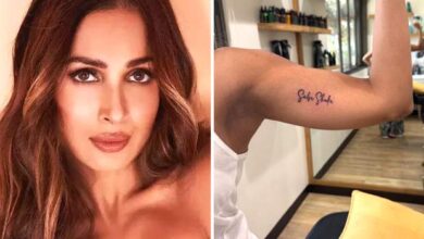 Malaika Arora reveals the meaning behind her ‘Sabr Shukr’ tattoo: “These words resonate with me when I think about where I am now” : Bollywood News - Bollywood Hungama