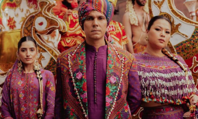 Randeep Hooda and Lin Laishram exude elegance and royalty in shoot for designer Karan Torani : Bollywood News - Bollywood Hungama