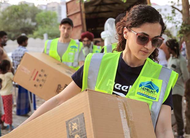Taapsee Pannu shines beyond the screen with her social work for Nanhi Kali and Hemkunt Foundation : Bollywood News - Bollywood Hungama