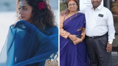 Taapsee Pannu’s thoughtful gift creates priceless memory for elderly couple : Bollywood News - Bollywood Hungama