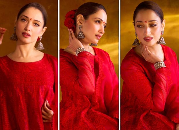 Tamannaah Bhatia stuns in Rs 1.59 lakh Torani anarkali with intricate Aari embroidery at Odela 2 trailer launch 1 : Bollywood News - Bollywood Hungama