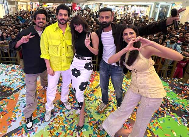 The Bhootnii: Mouni Roy, Sunny Singh, Palak Tiwari, and others kick off promotions in Pune : Bollywood News - Bollywood Hungama